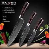 XITUO Kitchen Chef Knives Set High Carbon Stainless Steel Sharp Boning Steak Knife Slicing Santoku Chef knife Cooking Tool