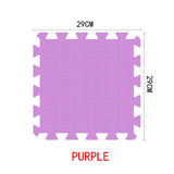 mei qi cool baby EVA Foam Play Puzzle Mat for kids Interlocking Exercise Tiles Floor Carpet Rug,Each 29X29X0.8cm playmat