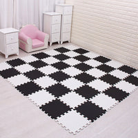 mei qi cool baby EVA Foam Play Puzzle Mat for kids Interlocking Exercise Tiles Floor Carpet Rug,Each 29X29X0.8cm playmat