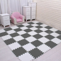 mei qi cool baby EVA Foam Play Puzzle Mat for kids Interlocking Exercise Tiles Floor Carpet Rug,Each 29X29X0.8cm playmat