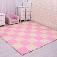 mei qi cool baby EVA Foam Play Puzzle Mat for kids Interlocking Exercise Tiles Floor Carpet Rug,Each 29X29X0.8cm playmat