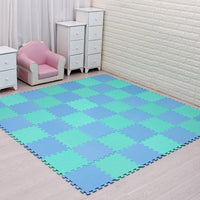 mei qi cool baby EVA Foam Play Puzzle Mat for kids Interlocking Exercise Tiles Floor Carpet Rug,Each 29X29X0.8cm playmat