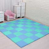 mei qi cool baby EVA Foam Play Puzzle Mat for kids Interlocking Exercise Tiles Floor Carpet Rug,Each 29X29X0.8cm playmat