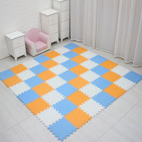 mei qi cool baby EVA Foam Play Puzzle Mat for kids Interlocking Exercise Tiles Floor Carpet Rug,Each 29X29X0.8cm playmat