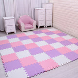 mei qi cool baby EVA Foam Play Puzzle Mat for kids Interlocking Exercise Tiles Floor Carpet Rug,Each 29X29X0.8cm playmat