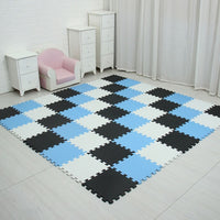 mei qi cool baby EVA Foam Play Puzzle Mat for kids Interlocking Exercise Tiles Floor Carpet Rug,Each 29X29X0.8cm playmat