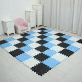 mei qi cool baby EVA Foam Play Puzzle Mat for kids Interlocking Exercise Tiles Floor Carpet Rug,Each 29X29X0.8cm playmat