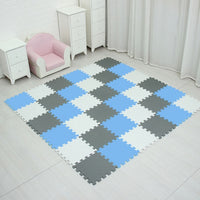 mei qi cool baby EVA Foam Play Puzzle Mat for kids Interlocking Exercise Tiles Floor Carpet Rug,Each 29X29X0.8cm playmat