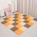 mei qi cool baby EVA Foam Play Puzzle Mat for kids Interlocking Exercise Tiles Floor Carpet Rug,Each 29X29X0.8cm playmat