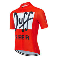 Team Duff Cycling Jersey Bike Maillot Shorts Set MTB Ropa Ciclismo 20D Men Bicycle Pants Clothing