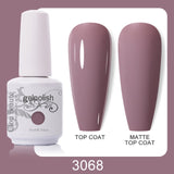 Clou Beaute 64 Colors Gel Nail Polish White Gel Polish UV Nail Base Top Matte Gel Soak Off UV Varnish Gel Paint 15ml Nail Art