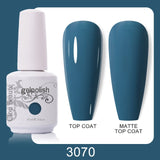 Clou Beaute 64 Colors Gel Nail Polish White Gel Polish UV Nail Base Top Matte Gel Soak Off UV Varnish Gel Paint 15ml Nail Art