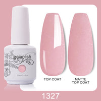 Clou Beaute 64 Colors Gel Nail Polish White Gel Polish UV Nail Base Top Matte Gel Soak Off UV Varnish Gel Paint 15ml Nail Art