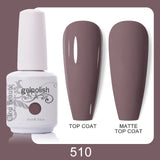 Clou Beaute 64 Colors Gel Nail Polish White Gel Polish UV Nail Base Top Matte Gel Soak Off UV Varnish Gel Paint 15ml Nail Art