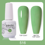 Clou Beaute 64 Colors Gel Nail Polish White Gel Polish UV Nail Base Top Matte Gel Soak Off UV Varnish Gel Paint 15ml Nail Art
