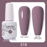 Clou Beaute 64 Colors Gel Nail Polish White Gel Polish UV Nail Base Top Matte Gel Soak Off UV Varnish Gel Paint 15ml Nail Art