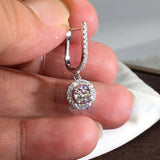 2022 New Trendy Trends Fashion Blue Silver Color Halloween Long Hanging Drop Earing Dangle Earrings for Women Jewellery Z6