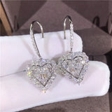 2022 New Trendy Trends Fashion Blue Silver Color Halloween Long Hanging Drop Earing Dangle Earrings for Women Jewellery Z6
