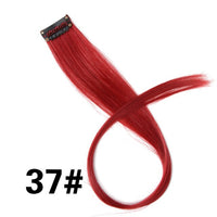 Alileader 18Inch Synthetic Curly Clip One In Hair Extensions Natural Long Hairpieces For Women Girl Pink Blue Colorful