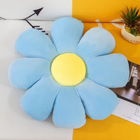 Daisy Flower Pillow Stuffed Sofa Throw Pillow Office Sedentary Chair Cushion Sunflower Tatami Floor Cushion Butt Relaxing Pad