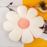 Daisy Flower Pillow Stuffed Sofa Throw Pillow Office Sedentary Chair Cushion Sunflower Tatami Floor Cushion Butt Relaxing Pad