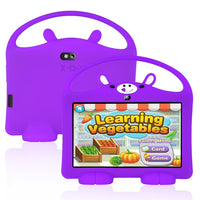 XGODY Kids Tablet PC Android 8.1 7 Inch HD Silicone Case With Quad Core USB Charging Support 1GB/ 3GB RAM 16GB/ 32GBROM