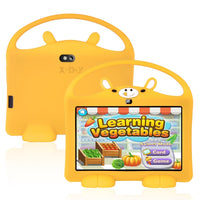 XGODY Kids Tablet PC Android 8.1 7 Inch HD Silicone Case With Quad Core USB Charging Support 1GB/ 3GB RAM 16GB/ 32GBROM