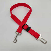 Pet Dog Cat Car Seat Belt Dog Accessories Adjustable Harness Lead Leash Small Medium Travel Clip Puppy Collar Leash Pet Supplies