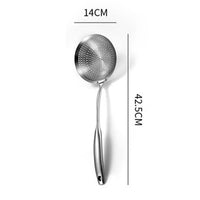 304 Stainless Steel Skimmer Strainer Colander Mesh Deep Fryer Oil Frying Scoop Noodles Dumpling Sieve Kitchen Tools Kitchenware