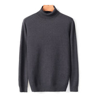 2022 New Autumn Winter Men&#39;s Warm Turtleneck Sweater High Quality Fashion Casual Comfortable Pullover Thick Sweater Male Brand