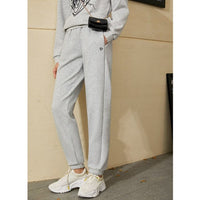 Amii Minimalism Autumn Winter Causal Hoodies Pants Women Sold Separately Embroidery Hoodies Elastic waist Women&#39;s Pants 12040981