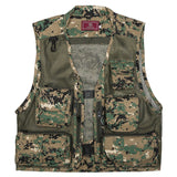 Fishing Photography Vest Summer Multi Pockets Mesh Jackets Waterproof Quick Dry Waistcoat Detachable Outdoor Life Jacket 낚시조끼