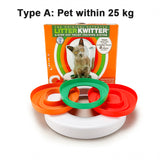 Best Plastic Cat Toilet Training Kit Litter Box Puppy Cat Litter Mat Cat Toilet Trainer Toilet Pet Cleaning Cat Training Product