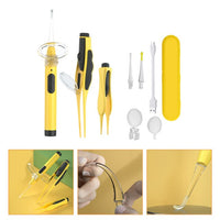 1 Set Children Ear Pick Practical Baby Digging Ear Spoon for Kid (Yellow)