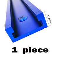 1000/800/600MM  T track Slot Miter Track Jig Fixture Aluminium Alloy For Router Table Bandsaws Woodworking DIY Tool 1PCS