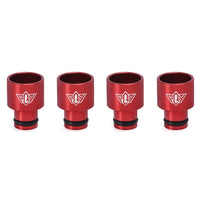 4pcs Fuel Injector Hat Fuel Nozzle Modified Auto Parts Nozzle Adapter Dedicated Fuel Flow Injector Adapter Fuel Injector