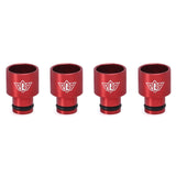 4pcs Fuel Injector Hat Fuel Nozzle Modified Auto Parts Nozzle Adapter Dedicated Fuel Flow Injector Adapter Fuel Injector