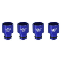 4pcs Fuel Injector Hat Fuel Nozzle Modified Auto Parts Nozzle Adapter Dedicated Fuel Flow Injector Adapter Fuel Injector