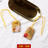 1pc omamori Fortune Success WorkGod of Wealth Maneki Neko Acdemic Girlfriend Kid Gift Pendant