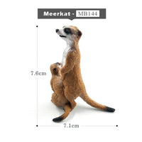 White Crocodile Panda Chimpanzee wildebeest Koala Deer Swan animal model figure figurine home decor decoration accessories toys