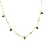 Bohemia NEWest gold color Pink stone statement chain necklace choker fashion jewelry for women elegance gift stylish jewelry