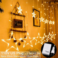 QIFU USB rideau lumineux joyeux noël décor pour la maison 2019 noël ornements arbre de noël pendentifs noël cadeaux nouvel an 2020