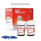 Cofoe GA 3 lecteur de glycémie et bandelettes de Test et aiguilles de lancettes