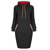 Women Hoodie Dress 2019 Winter Spring Women's Pullover Fashion Ladies Sweatshirts Female Long Hoodies Plus Size Women Pull Hoody on AliExpress