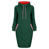Women Hoodie Dress 2019 Winter Spring Women's Pullover Fashion Ladies Sweatshirts Female Long Hoodies Plus Size Women Pull Hoody on AliExpress