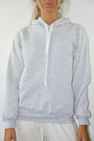GREYMODA sweat femme peluche basique 100% coton confortable sport sweat mode hiver femme Streetwear décontracté taille unique
