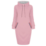 Women Hoodie Dress 2019 Winter Spring Women's Pullover Fashion Ladies Sweatshirts Female Long Hoodies Plus Size Women Pull Hoody on AliExpress