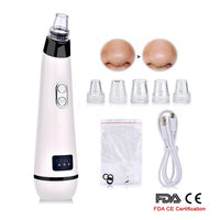 Points noirs dissolvant visage nettoyeur profond pores acné bouton enlèvement vide aspiration visage diamant beauté propre soins de la peau SPA outil