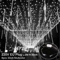 QIFU USB rideau lumineux joyeux noël décor pour la maison 2019 noël ornements arbre de noël pendentifs noël cadeaux nouvel an 2020