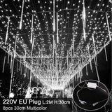 QIFU USB rideau lumineux joyeux noël décor pour la maison 2019 noël ornements arbre de noël pendentifs noël cadeaux nouvel an 2020